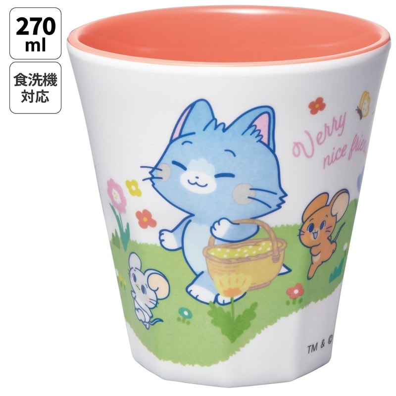 メラミンタンブラー 270ml とむとじぇりーごっこ／MTB2_4973307697289