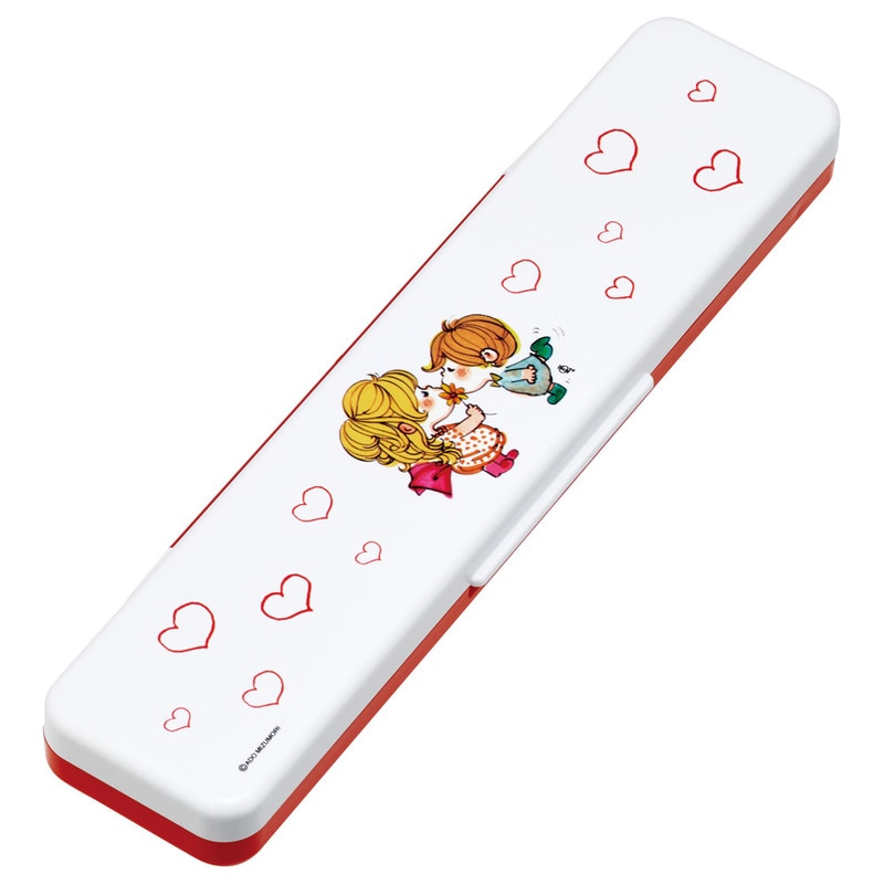 メール便対象品】抗菌音が鳴らないコンビセット(箸・スプーン) 箸18cm