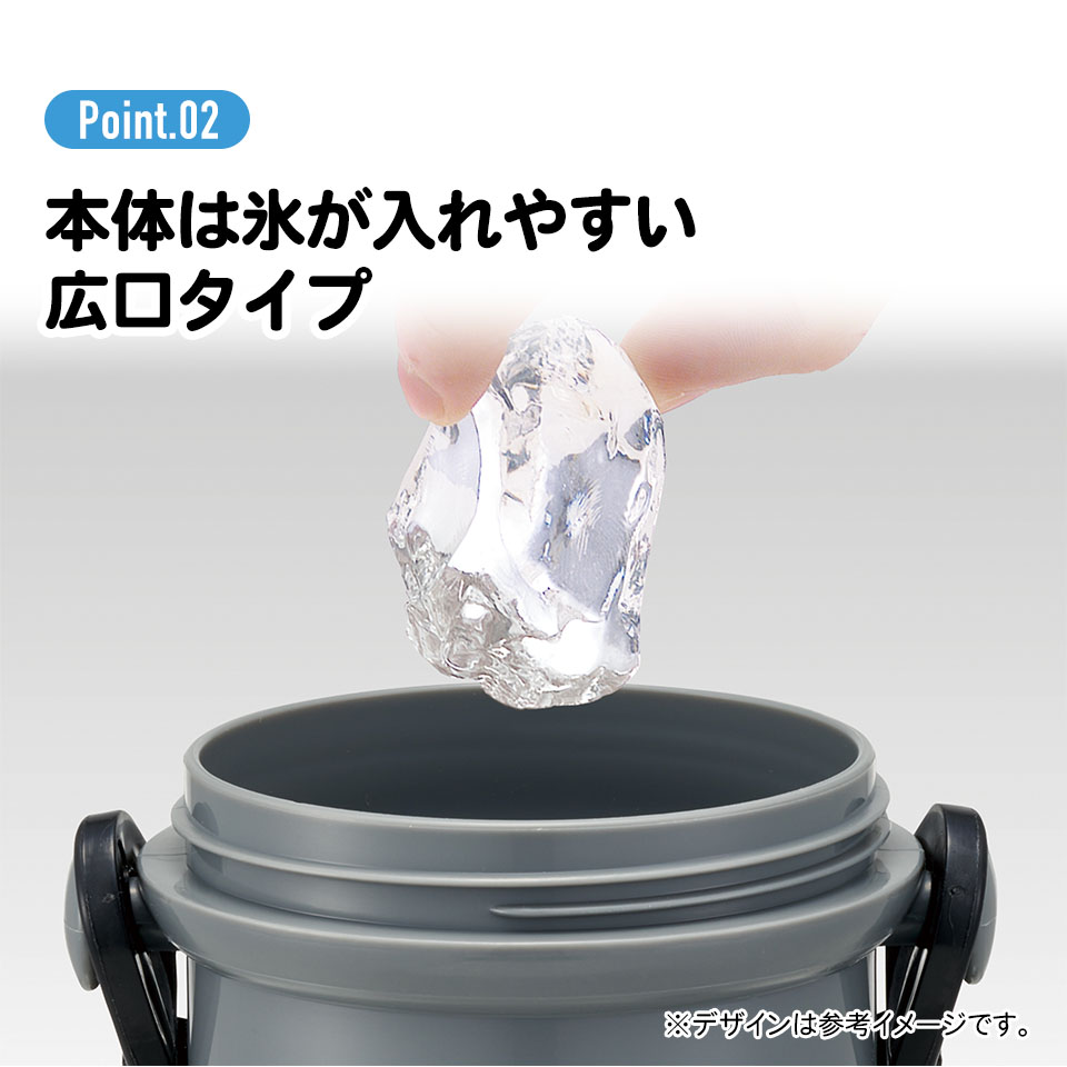 子供用 直飲み プラスチック 水筒 480ml NARUTO