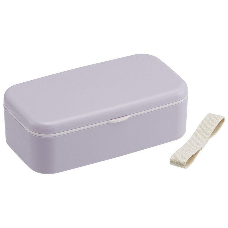 箸付き 弁当箱 600ml 1段 ランチボックス お弁当 16.5cm 大人 子供