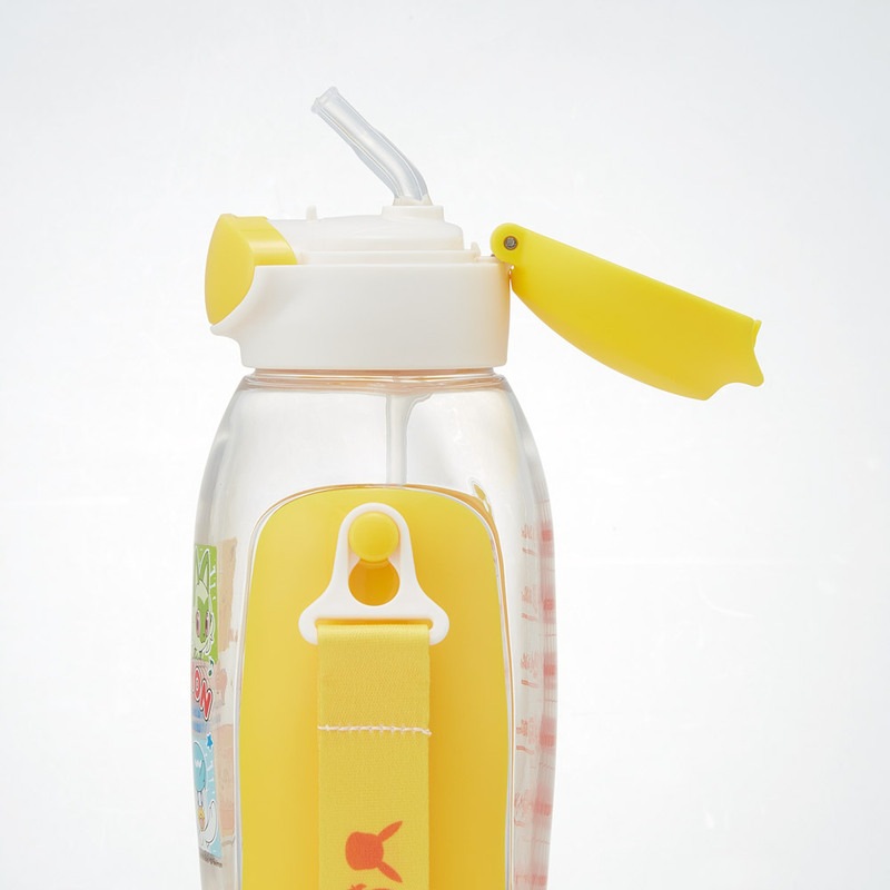 ワンプッシュ ストロー ボトル 水筒 780ml ストローマグ マグ