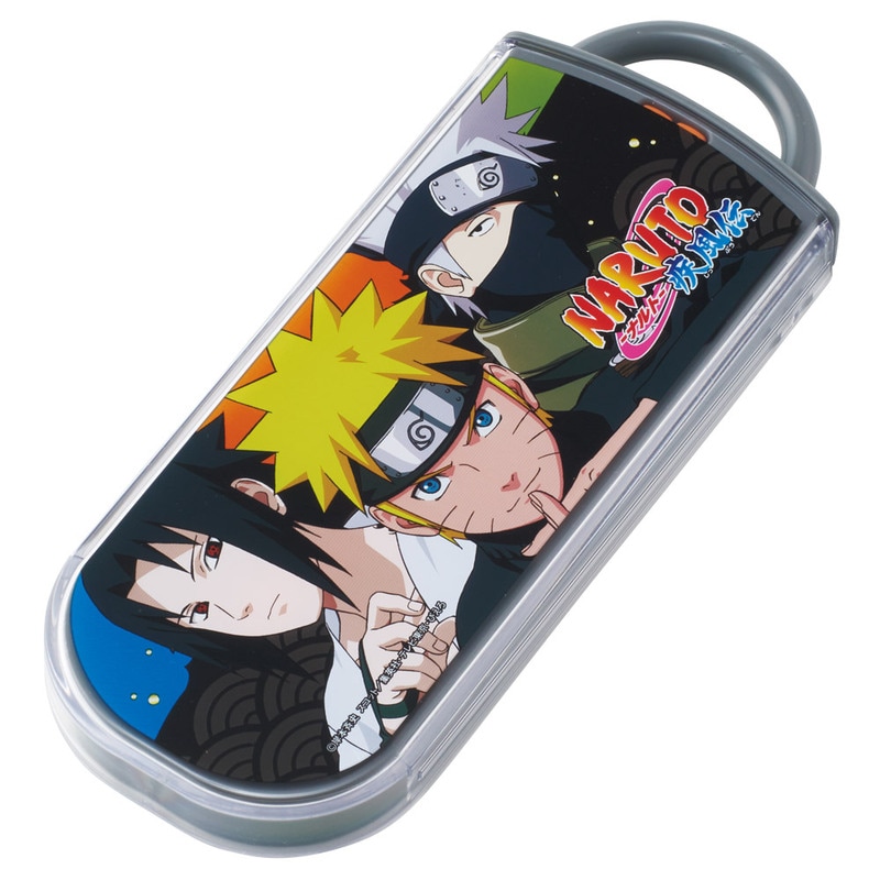 子供用 抗菌 お弁当 トリオセット 開けやすいスライド式（箸、スプーン