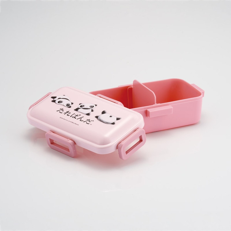 おかずがつぶれにくい 抗菌ふわっと弁当箱 1段/530ml たれぱんだ