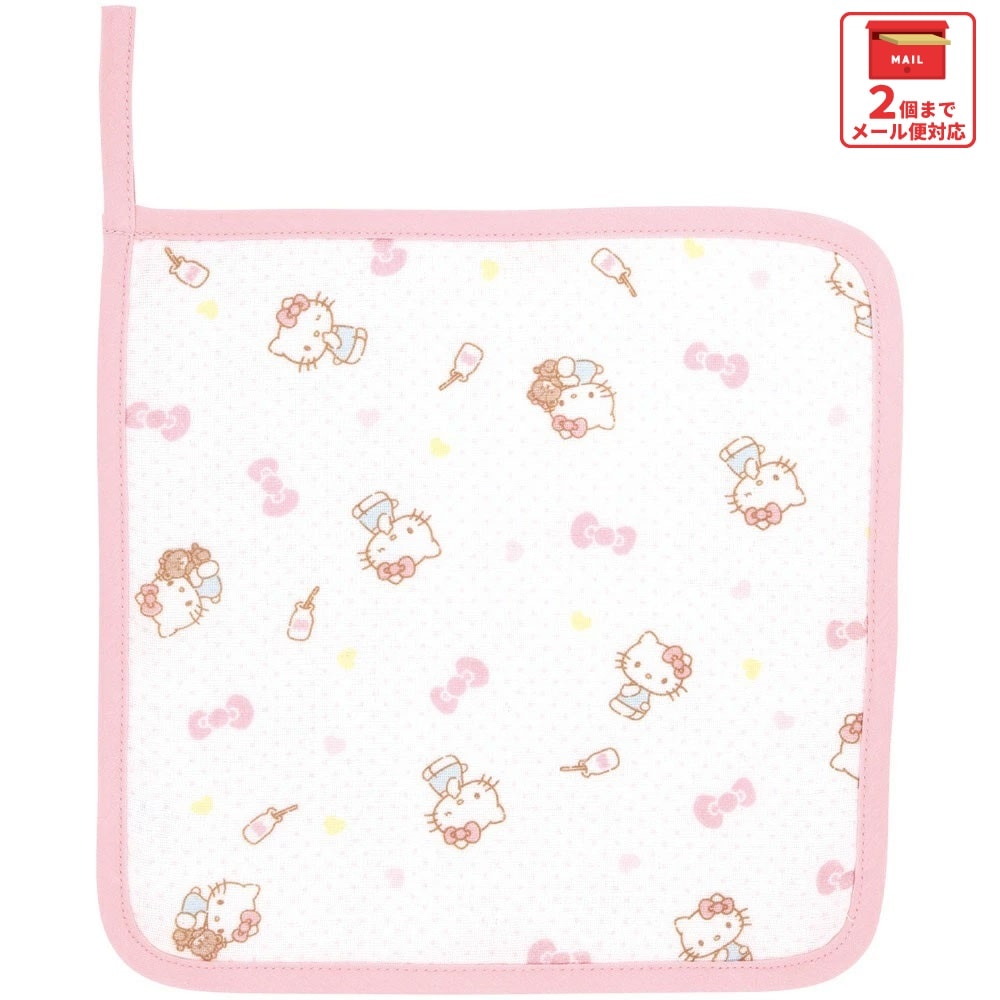 希少　トロピカル　キティ　ハイビスカス　フルーツ フード付き　タオル　2001年 希少 トロピカル キティ ハイビスカス フルーツ フード付き