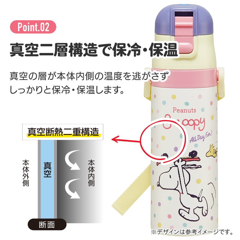 すぬ 子供用アルミ弁当箱 370ml スヌーピー スケートボード