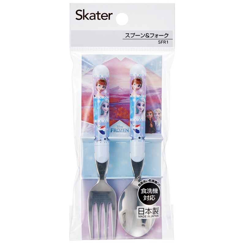 ディズニーのスプーンとフォークセット メール便対象品】 スプーン フォーク セット キャラクター 子供 食洗機