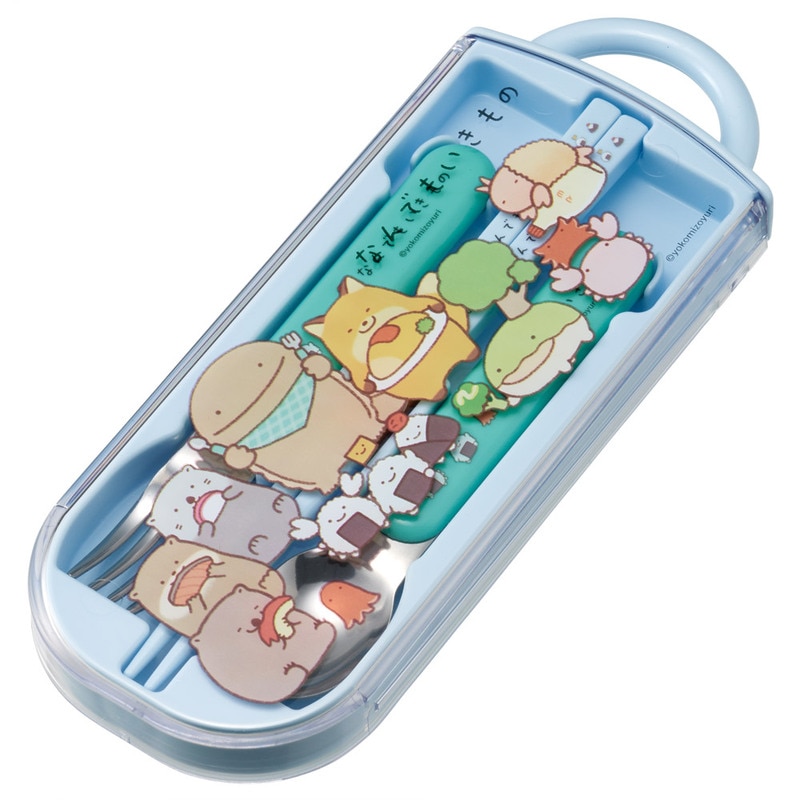 ともセット 4組 メール便対象品】子供用 抗菌 お弁当 トリオセット 開けやすいスライド