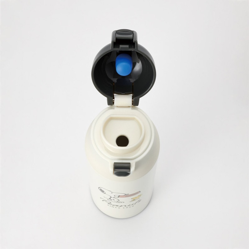 ステンレス マグ ボトル 500ml ロック 付き ワンプッシュ 水筒 直飲み