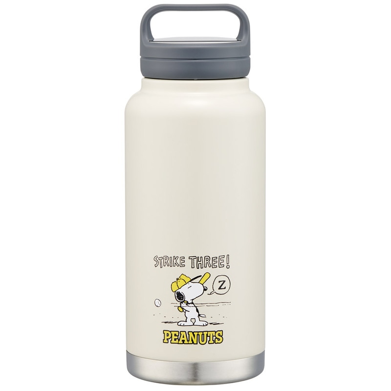 スヌーピー水筒 ステンレス マグボトル 水筒 1l 1000ml 保温 保冷 保温保冷 skater 1