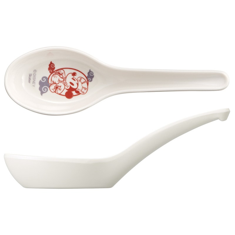 ミッキーマウス レンゲ付きラーメンどんぶり 全2種 コンプ4点