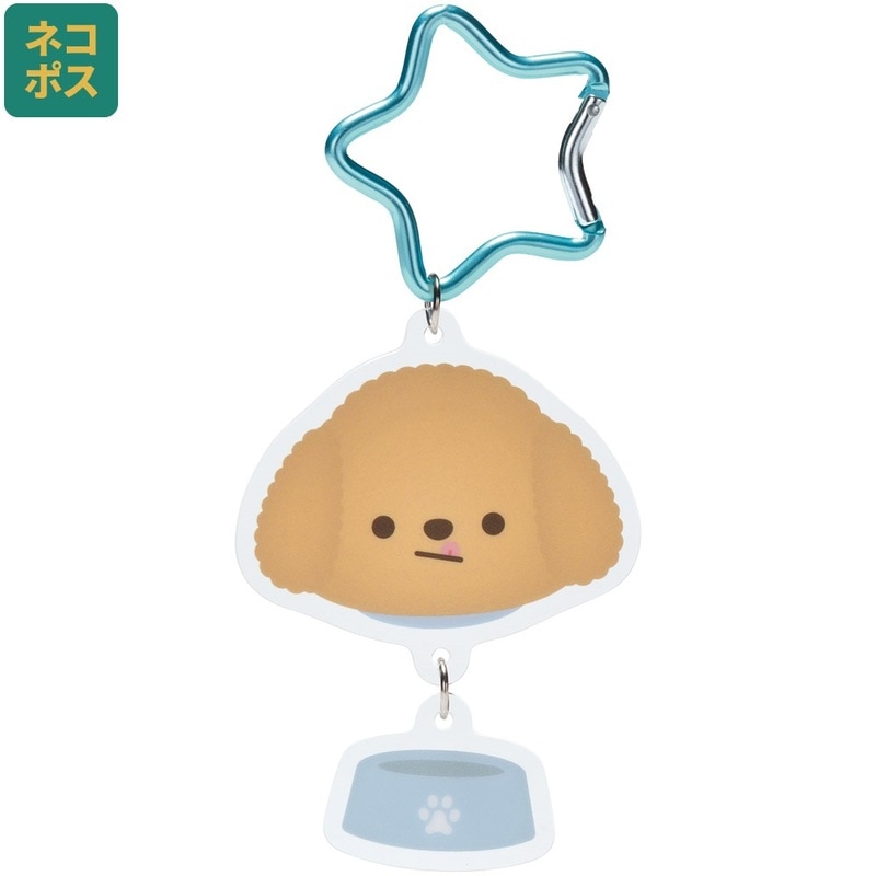 メール便対象品】 カラビナ付き アクリル キーホルダー アクキー