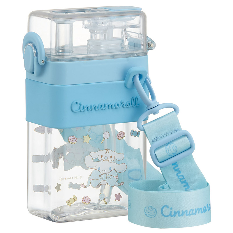 スクエア 2WAY ボトル 水筒 ストロー 直飲み 600ml 子供 キッズ