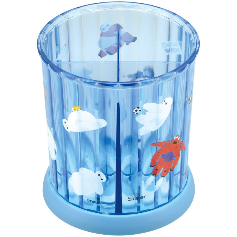 ディズニーキャラクター インテリア小物 回転式 小物 スタンド 小物入れ 収納 仕切り 整理 360度 回転