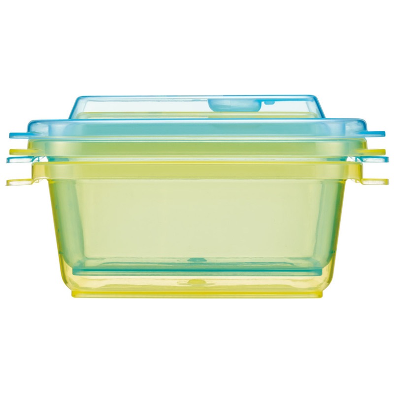 エアー弁 ふわっと 保存容器 セット 2個入り 300ml プラスチック 食品