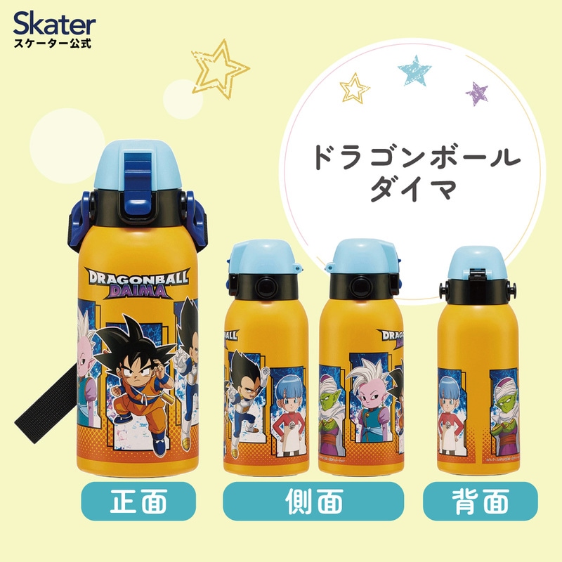 スケーター ダイレクトボトル 水筒 600ml 保冷専用 ステンレス 直飲み