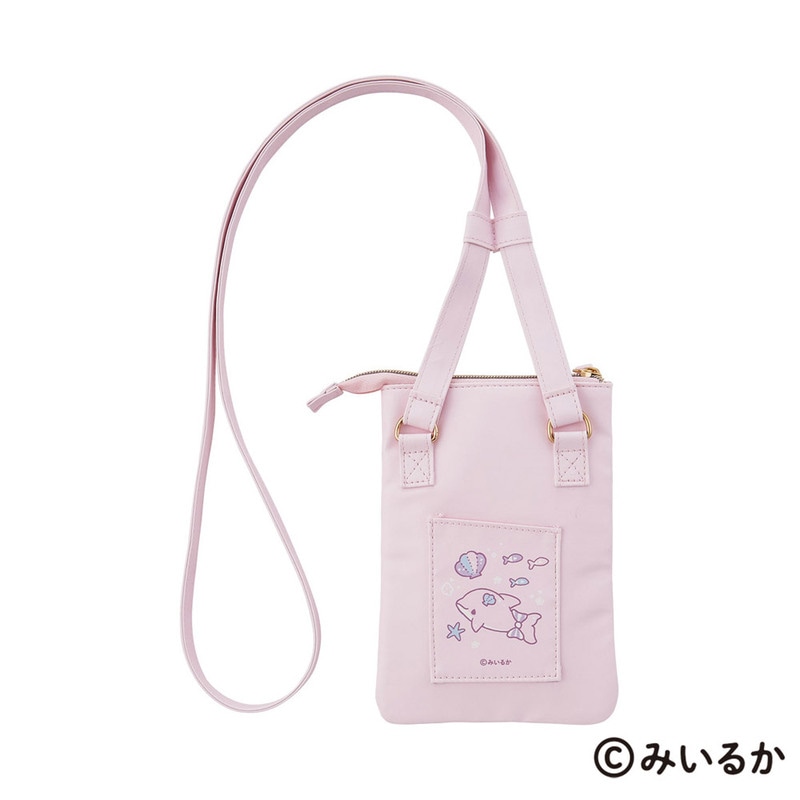メール便対象品】スマホポーチ みいるか／ZSP1_4973307718175
