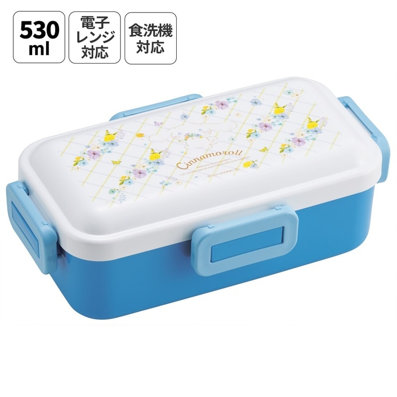 サンリオ食器·お弁当箱·水筒等（キティーちゃん、 マイメロ、 ポムポム） スケーター 弁当箱 2段 600ml 抗菌 ふわっと サンリオ