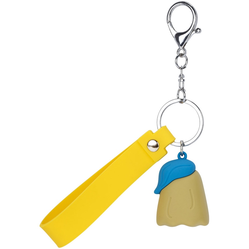 スケーター キーホルダー ラバーマスコット付き 子供 大人