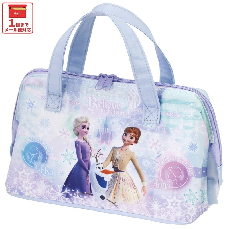スケーター ランチ巾着 アナ雪25－A ディズニー アナと雪の女王