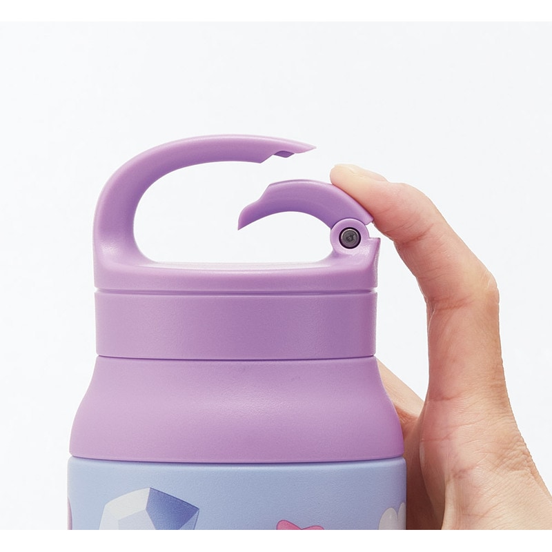 スケーター 水筒 600ml カラビナ ハンドル ステンレス ボトル 保温