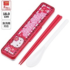キティちゃん 箸・スプーンセット ハローキティ サンリオ キティ 箸スプーンセット 人気キャラクター 箸