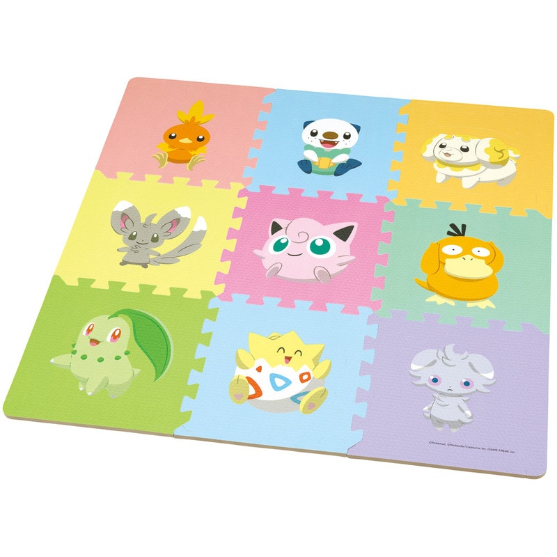 スケーターパズルマット キャラクター コーナー ジョイント パズル