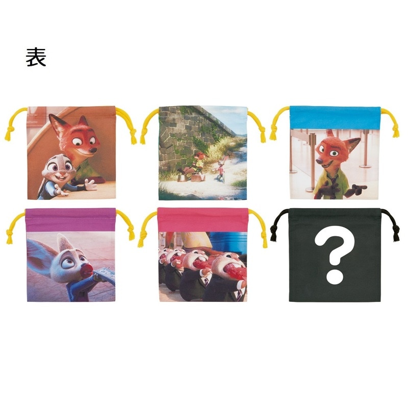 スケーター キャラクター ブラインド 巾着 M 全6種類 レアデザイン1