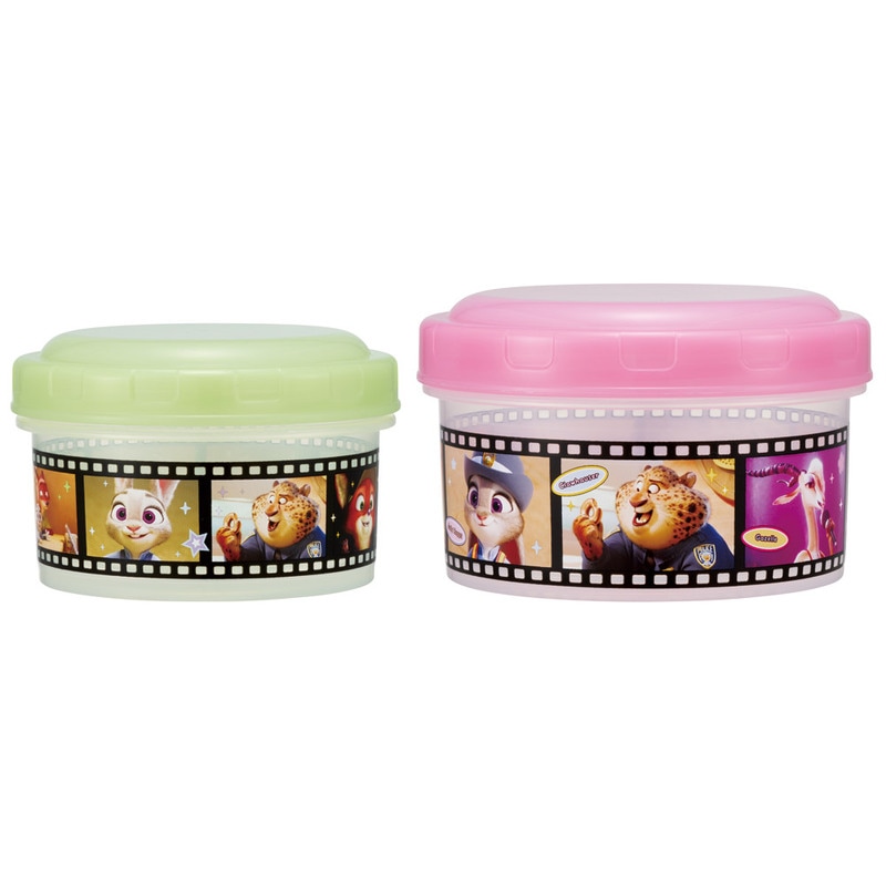 スケーター 保存容器 丸型 フード コンテナー S/M セット 2個 弁当箱