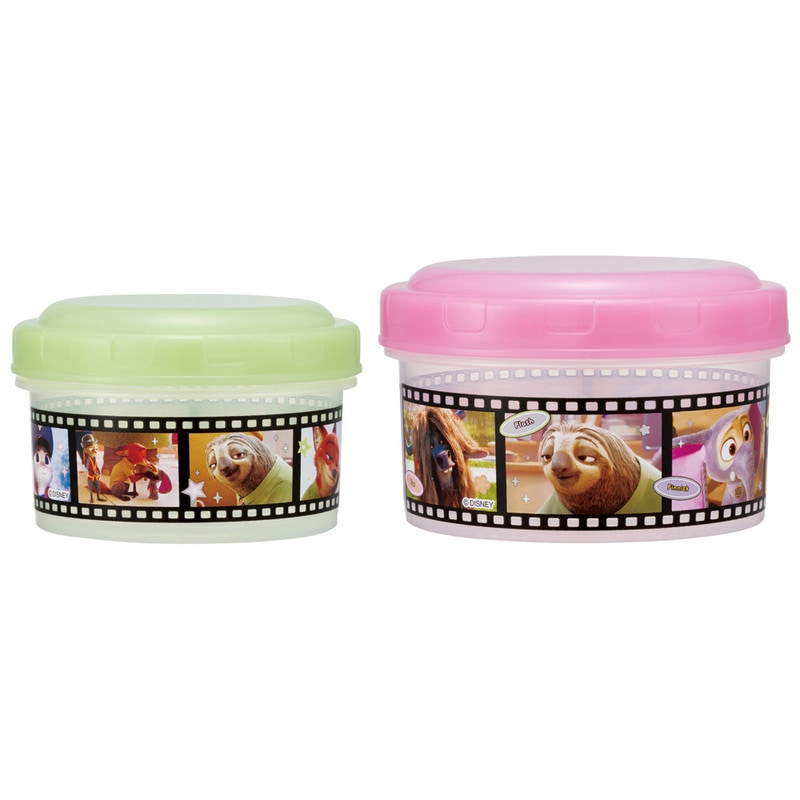 スケーター 保存容器 丸型 フード コンテナー S/M セット 2個 弁当箱