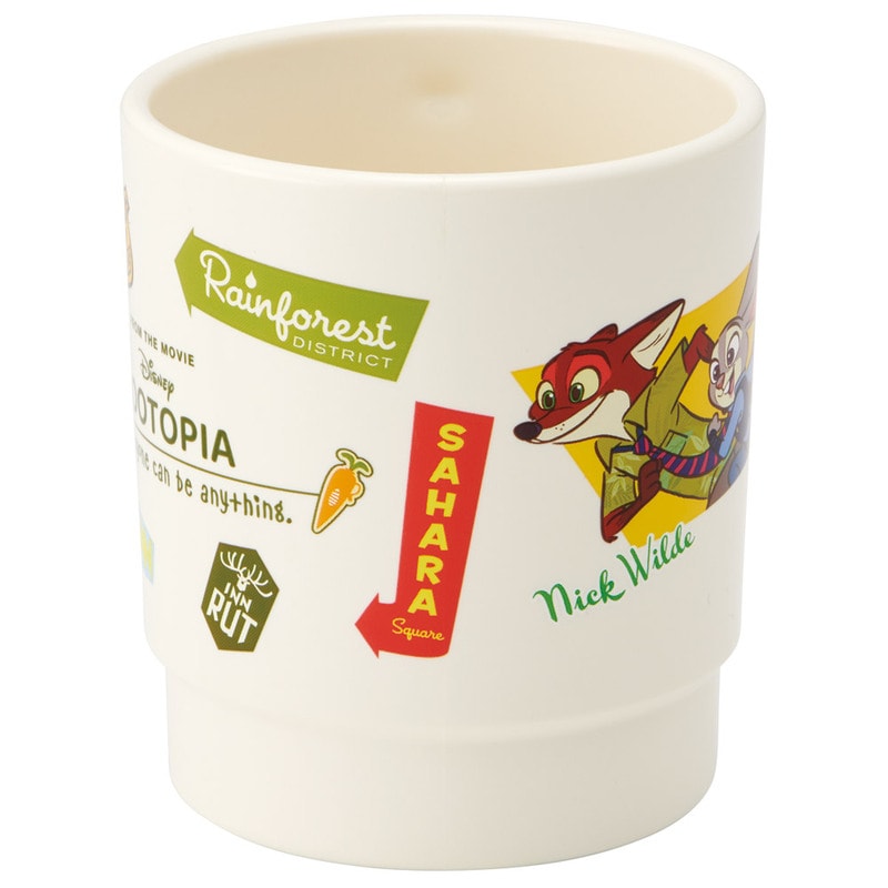 コップ　キャラクター スケーター スタッキング コップ カップ 340ml 積み重ね 取っ手付き