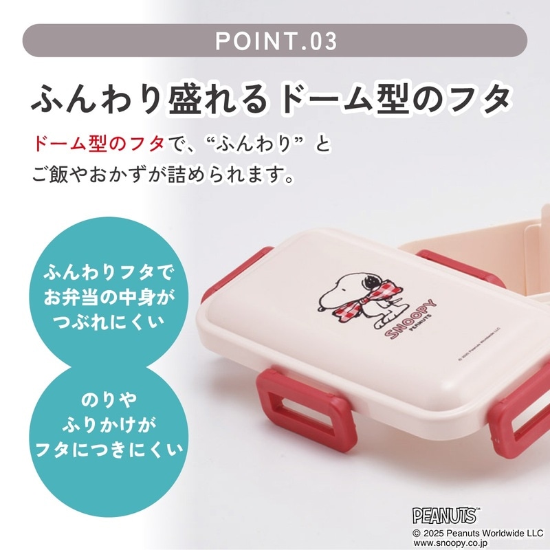 スケーター 弁当箱 530ml 大人 一段 仕切り 食洗機 レンジ 対応 日本製