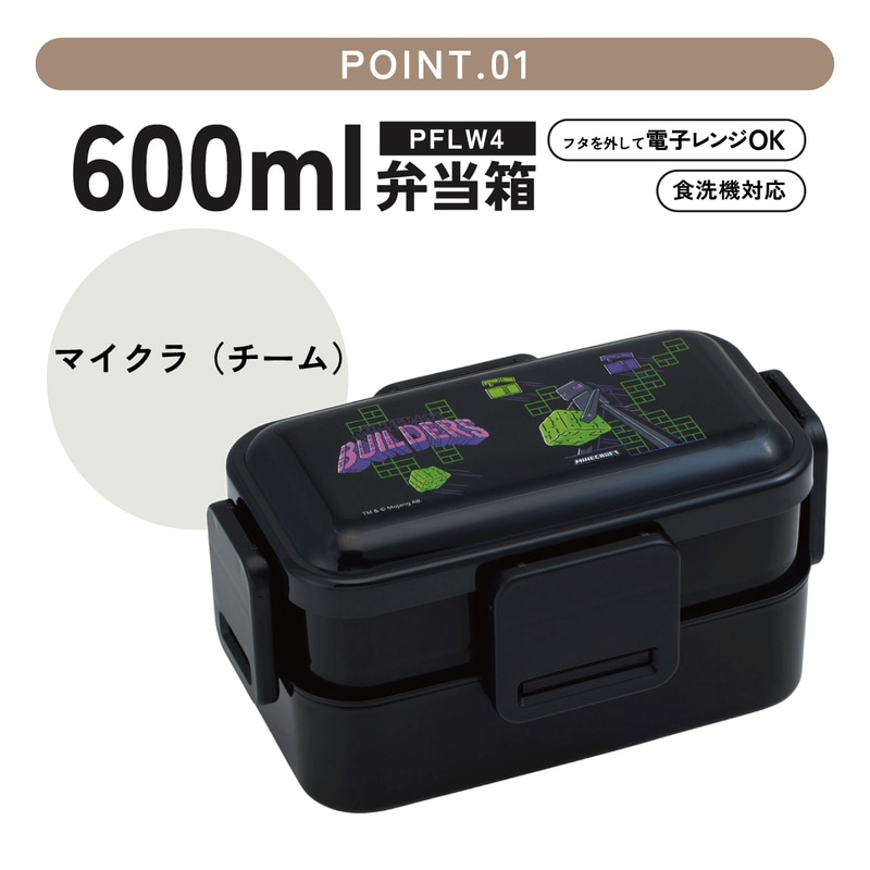 ぽん様＊132箱＊HEM 運気2種8箱+グッドラック120箱+マネー４ スケーター お弁当箱 600ml 2段 食洗機 レンジ対応日本製 おかずが