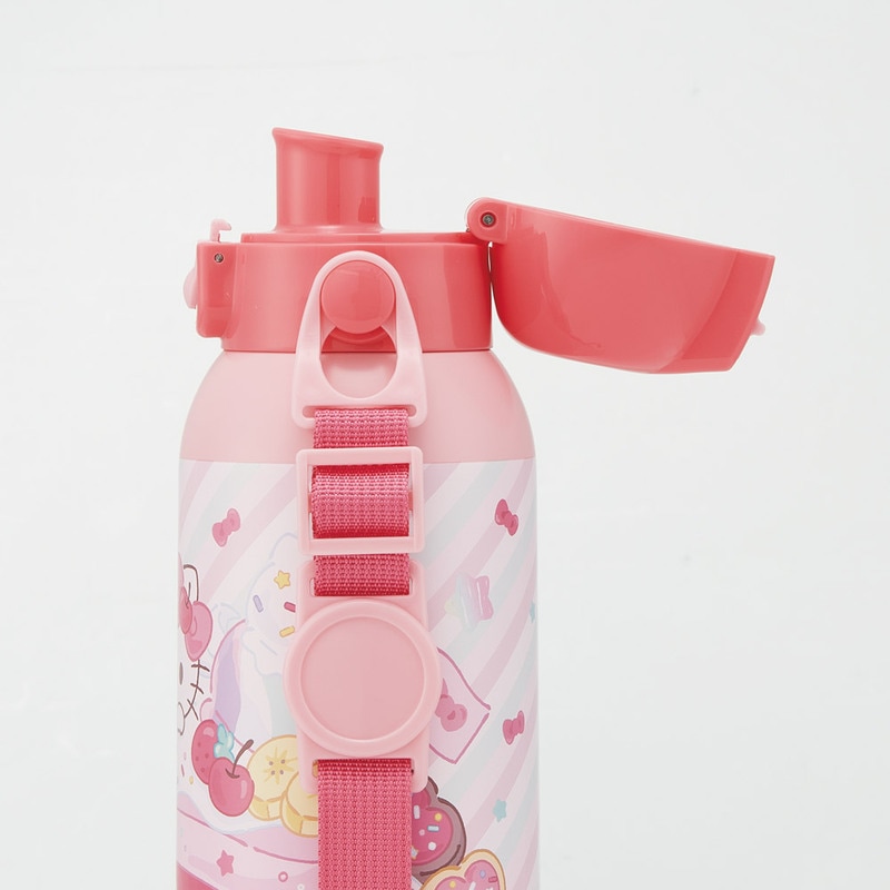 スケーター 水筒 600ml 保冷 ステンレス 直飲み ボトル ショルダー