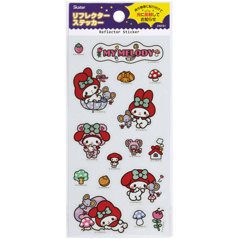 メール便対象品】 スケーター リフレクター ステッカー シール 反射