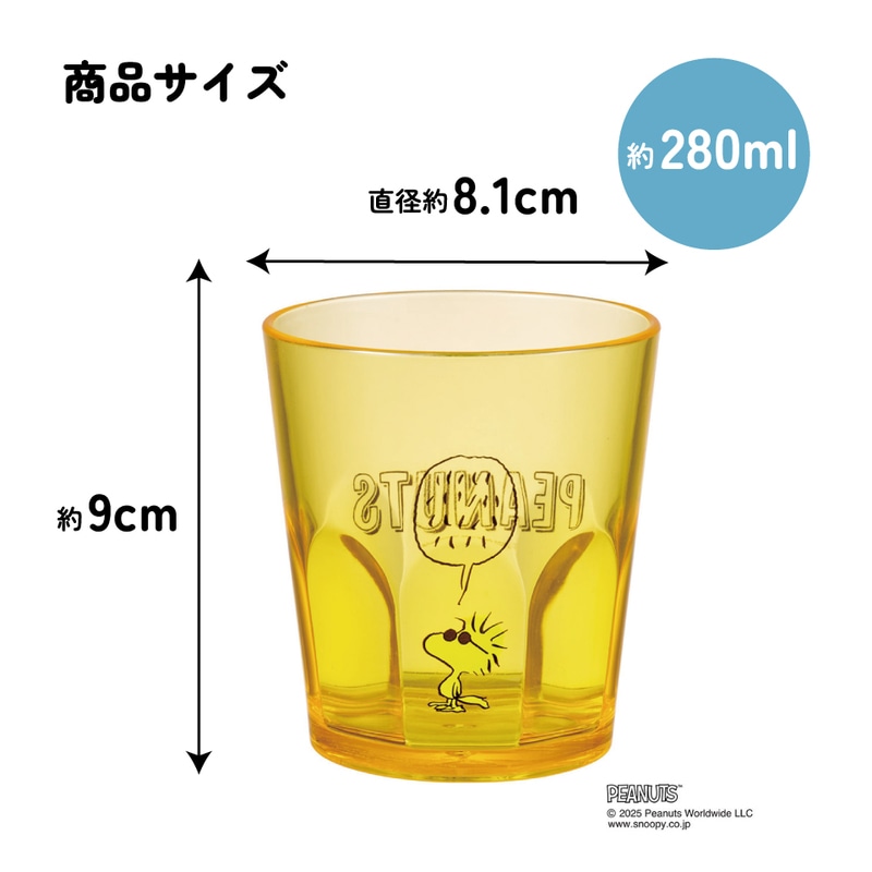 スケーター アクリル コップ 割れにくい 280ml プラスチック 子供