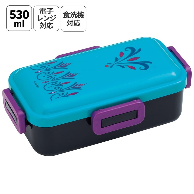 スケーター 弁当箱 530ml 大人 一段 仕切り 食洗機 レンジ 対応 日本製