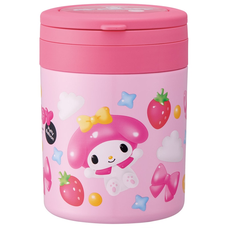 スケーター デリカポット 500ml 保温 保冷 スープジャー ハンドル付き