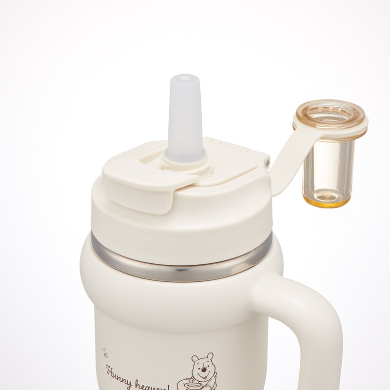 VALIANT GIRL 未使用タンブラー スケーター ハンドル付 タンブラー 570ml ストロー ステンレス ボトル