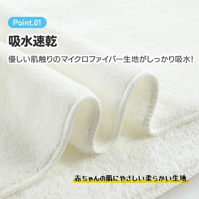 スケーター フード 付き バスポンチョ ベビー 出産祝い バスタオル