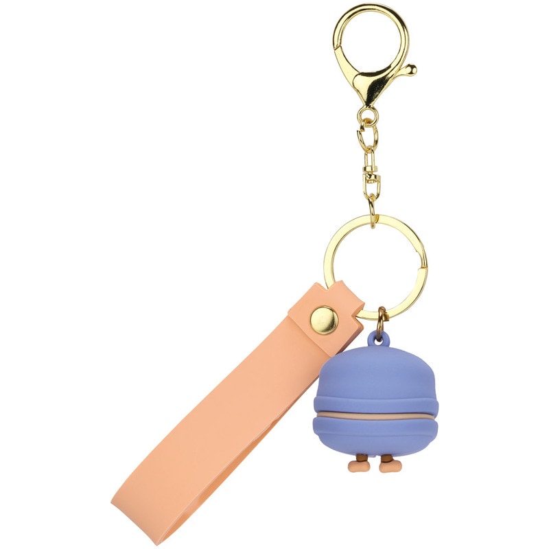 スケーター キーホルダー ラバー マスコット付き キャラクター