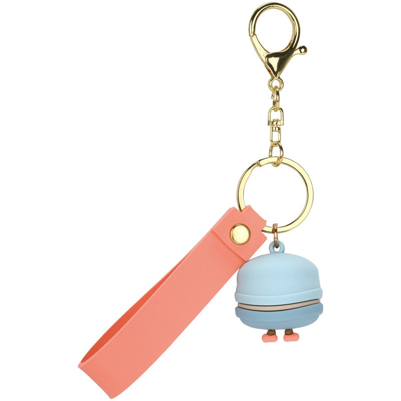 スケーター キーホルダー ラバー マスコット付き キャラクター