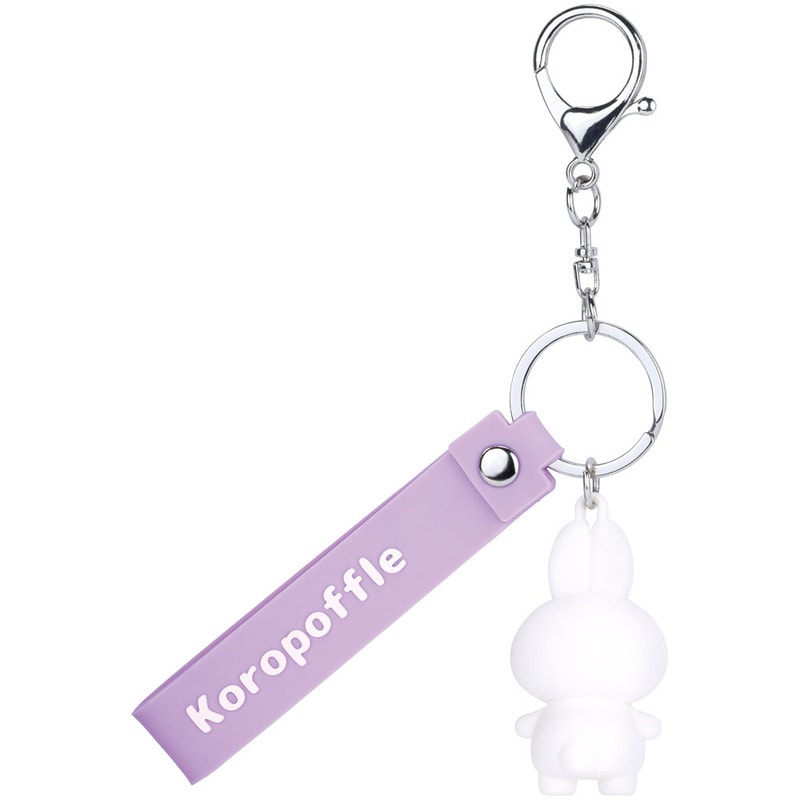 スケーター キーホルダー ラバー マスコット付き キャラクター