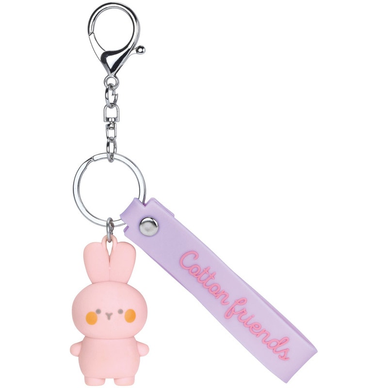 スケーター キーホルダー ラバー マスコット付き キャラクター