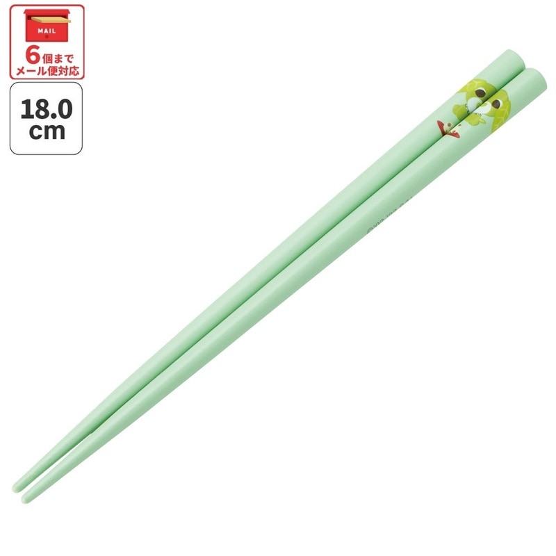 スケーター 四角先丸箸 お箸 18cm 子供用 子供 子ども 箸 はし 木箸