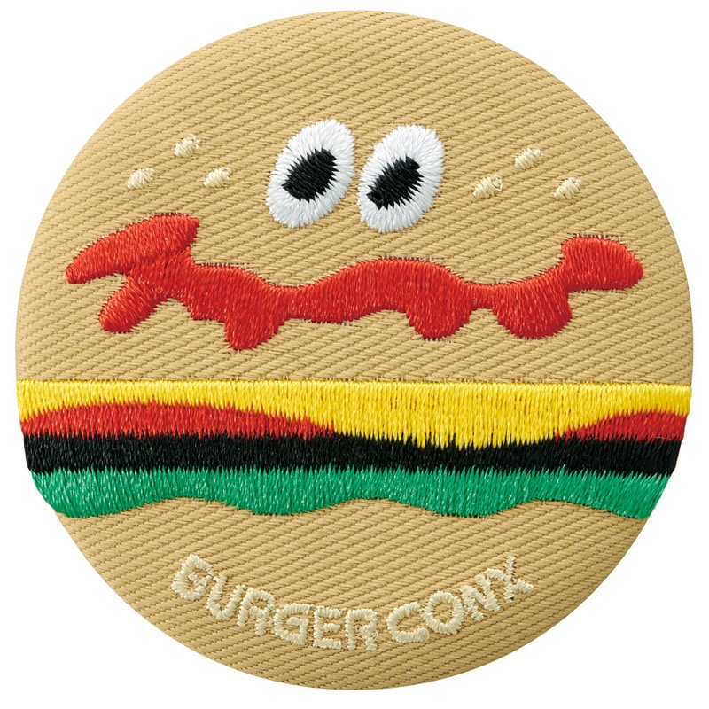 スケーター 刺繍缶バッジ 8個入り キャラクター 刺繍 缶バッジ 全8種類