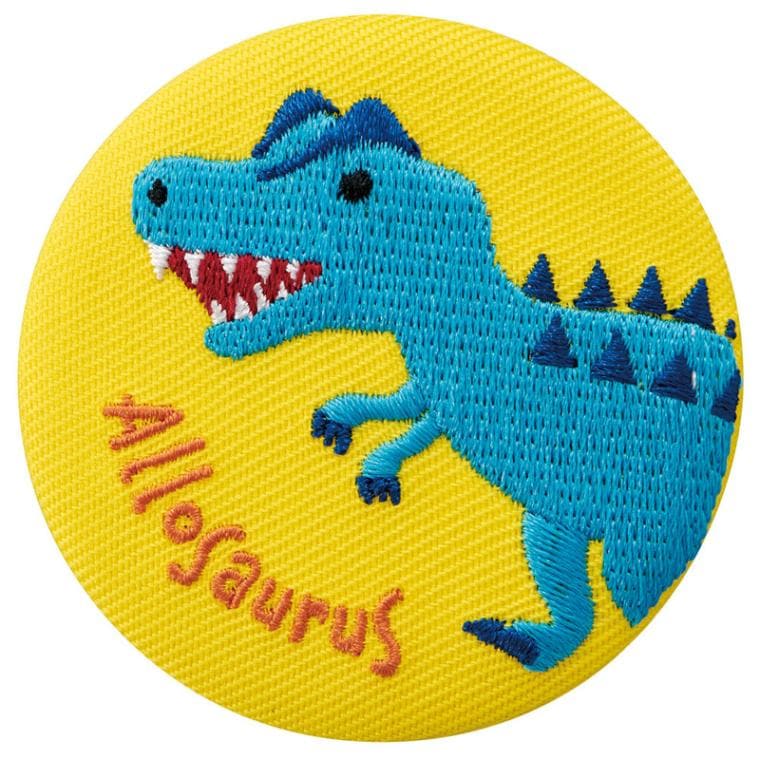 スケーター 刺繍缶バッジ 8個入り キャラクター 刺繍 缶バッジ 全8種類