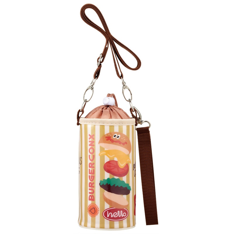 スケーター ペットボトル ボトル カバー エナメル加工 水分補給 アルミ