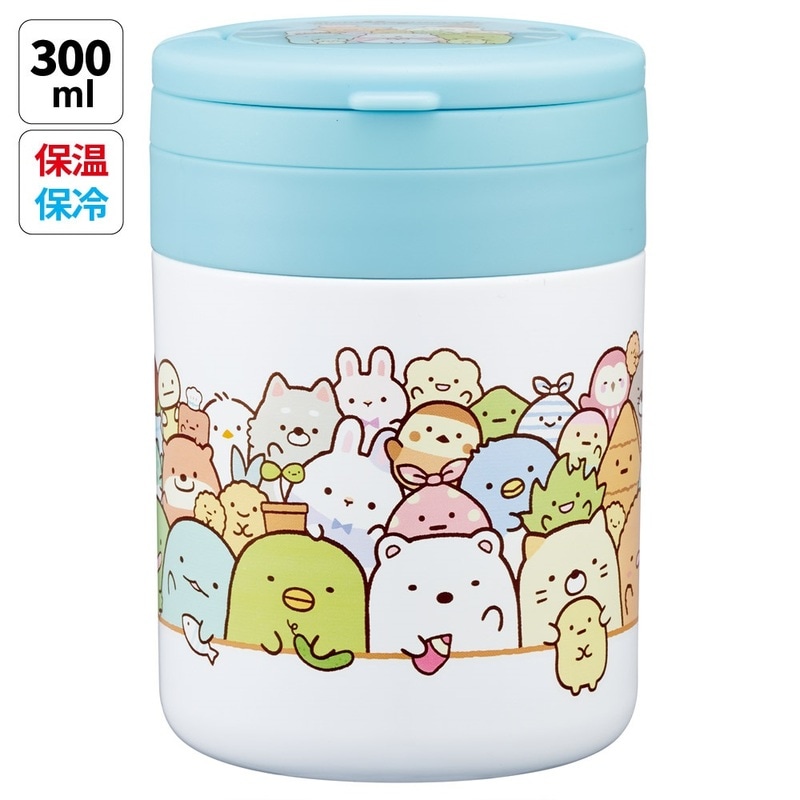 スケーター デリカポット 300ml 保温 保冷 スープジャー ハンドル付き