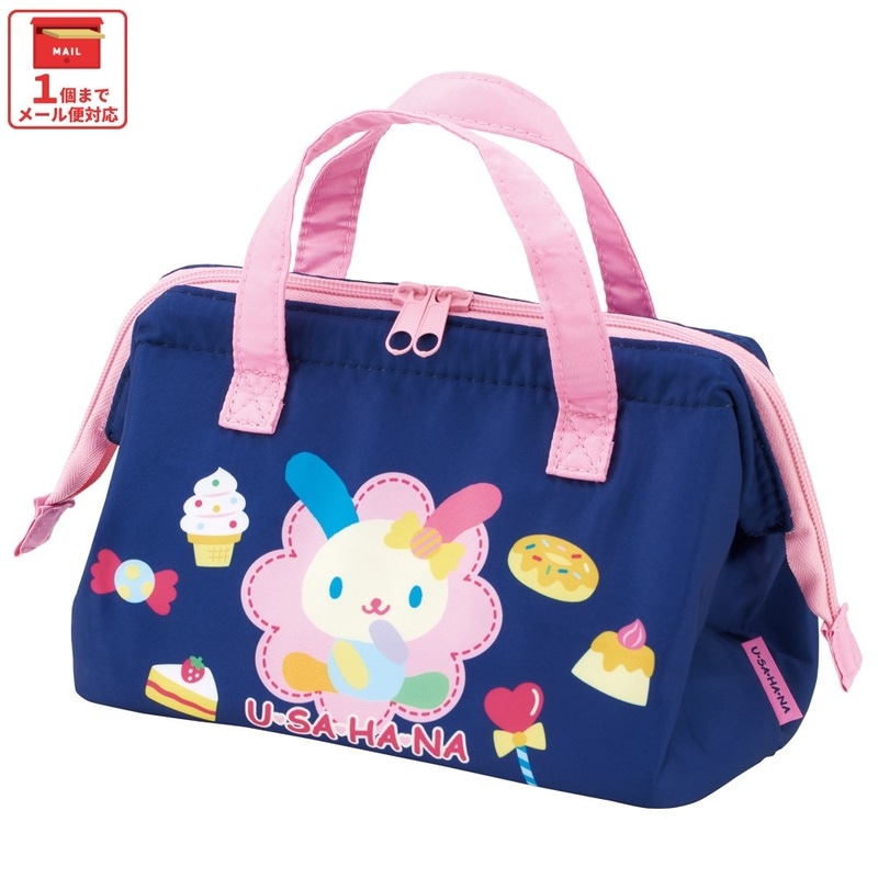 サンリオ　ウサハナ　ランチボックス　ランチバッグ メール便対象品】 スケーター ランチバッグ お弁当 保冷バッグ 保温