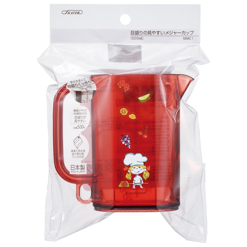 スケーター 計量カップ メジャーカップ 500ml 日本製 計量 カップ お